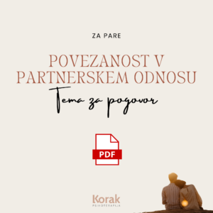 E-priročnik: Povezanost v partnerskem odnosu - Tema za pogovor